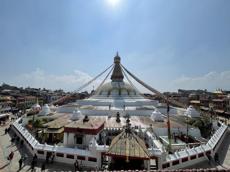 Pashupatinath langs de Bagmati rivier